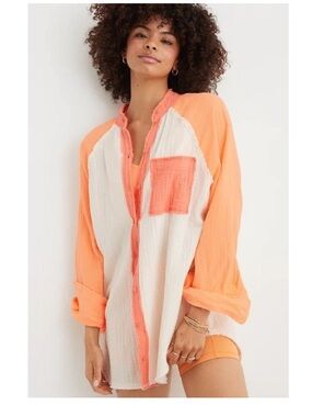 Aerie Coverup Shirt
